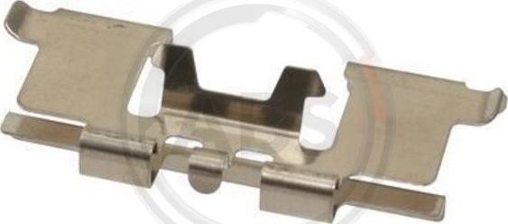 A.B.S. 1677Q - Kit accessori, Pastiglia freno www.autoricambi360.it