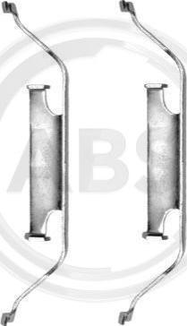 A.B.S. 1096Q - Kit accessori, Pastiglia freno www.autoricambi360.it