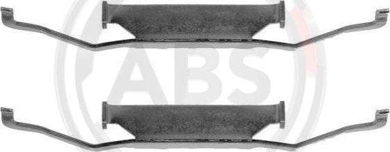 A.B.S. 1054Q - Kit accessori, Pastiglia freno www.autoricambi360.it