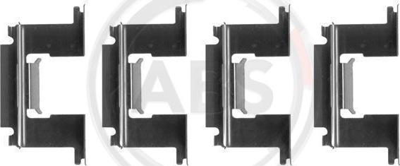 A.B.S. 1064Q - Kit accessori, Pastiglia freno www.autoricambi360.it