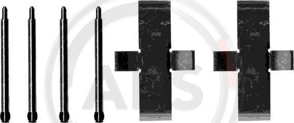 A.B.S. 1003Q - Kit accessori, Pastiglia freno www.autoricambi360.it