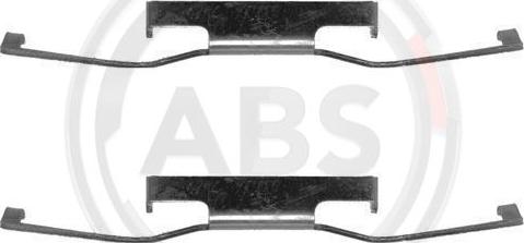 A.B.S. 1011Q - Kit accessori, Pastiglia freno www.autoricambi360.it