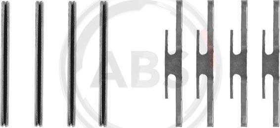 A.B.S. 1012Q - Kit accessori, Pastiglia freno www.autoricambi360.it