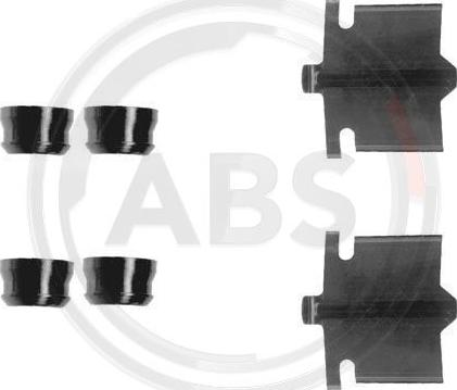A.B.S. 1084Q - Kit accessori, Pastiglia freno www.autoricambi360.it