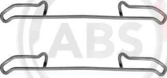 A.B.S. 1085Q - Kit accessori, Pastiglia freno www.autoricambi360.it