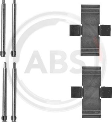 A.B.S. 1039Q - Kit accessori, Pastiglia freno www.autoricambi360.it