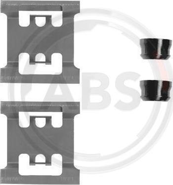 A.B.S. 1145Q - Kit accessori, Pastiglia freno www.autoricambi360.it