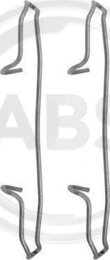 A.B.S. 1159Q - Kit accessori, Pastiglia freno www.autoricambi360.it