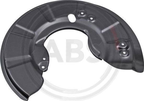 A.B.S. 11542 - Lamiera paraspruzzi, Disco freno www.autoricambi360.it