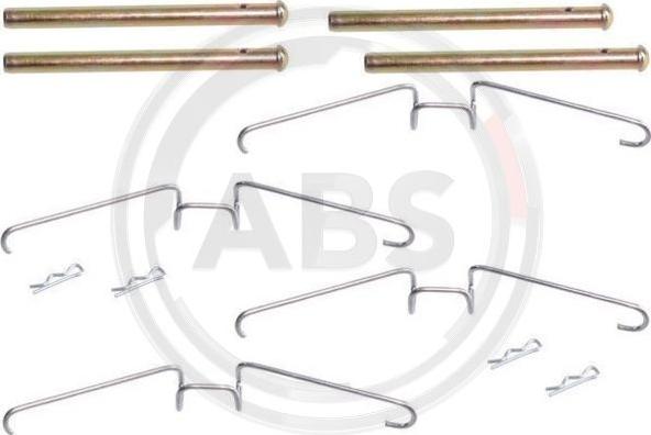 A.B.S. 1155Q - Kit accessori, Pastiglia freno www.autoricambi360.it