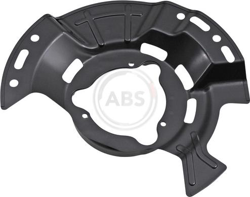 A.B.S. 11580 - Lamiera paraspruzzi, Disco freno www.autoricambi360.it