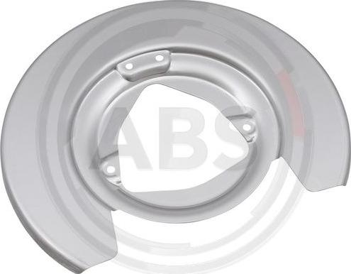 A.B.S. 11529 - Lamiera paraspruzzi, Disco freno www.autoricambi360.it