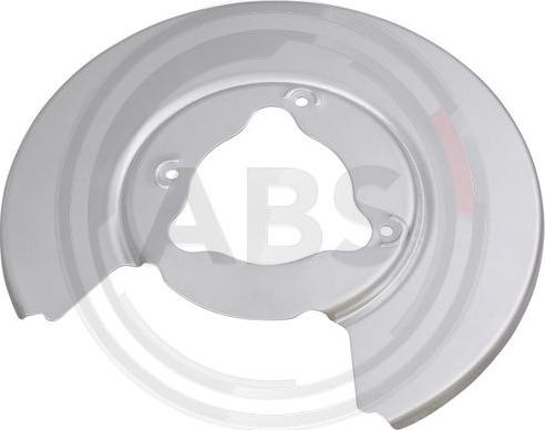 A.B.S. 11525 - Lamiera paraspruzzi, Disco freno www.autoricambi360.it