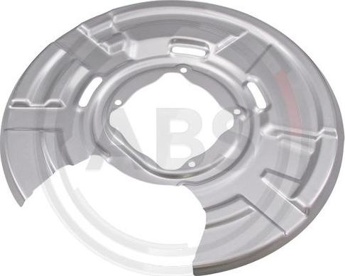 A.B.S. 11570 - Lamiera paraspruzzi, Disco freno www.autoricambi360.it