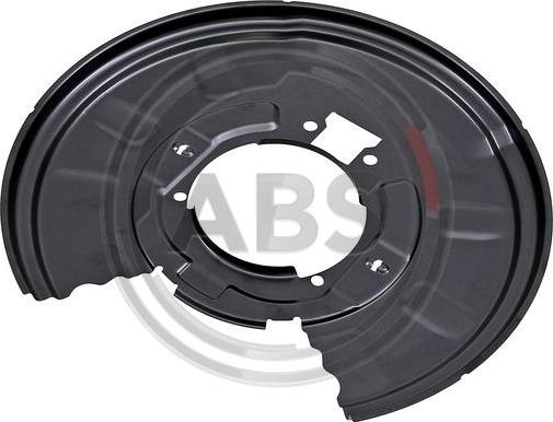 A.B.S. 11093 - Lamiera paraspruzzi, Disco freno www.autoricambi360.it