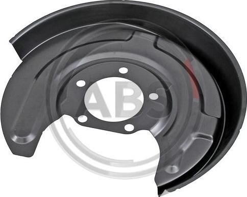 A.B.S. 11029 - Lamiera paraspruzzi, Disco freno www.autoricambi360.it