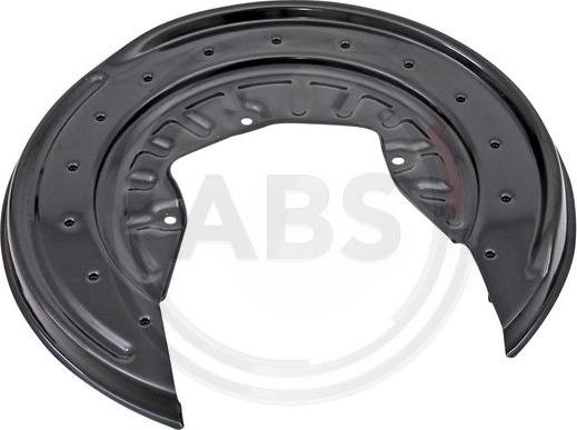 A.B.S. 11382 - Lamiera paraspruzzi, Disco freno www.autoricambi360.it