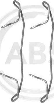 A.B.S. 1123Q - Kit accessori, Pastiglia freno www.autoricambi360.it