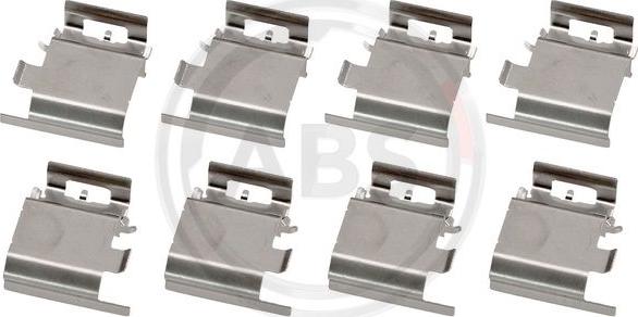 A.B.S. 1890Q - Kit accessori, Pastiglia freno www.autoricambi360.it