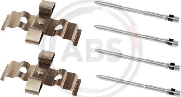 A.B.S. 1848Q - Kit accessori, Pastiglia freno www.autoricambi360.it