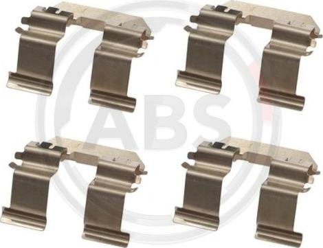 A.B.S. 1847Q - Kit accessori, Pastiglia freno www.autoricambi360.it
