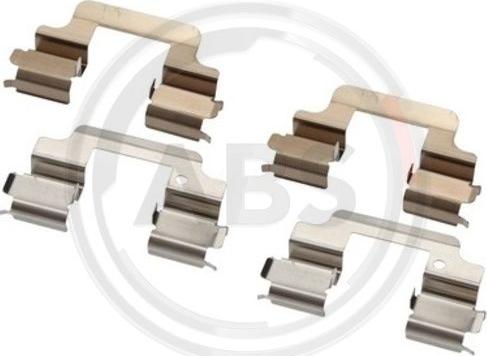 A.B.S. 1806Q - Kit accessori, Pastiglia freno www.autoricambi360.it