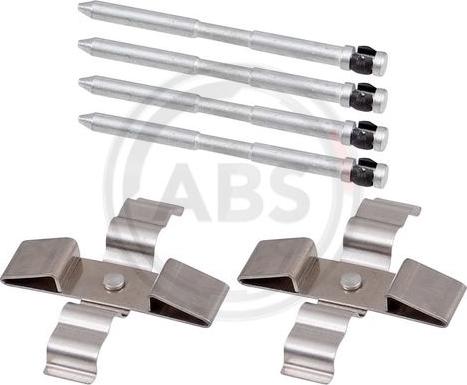 A.B.S. 1801Q - Kit accessori, Pastiglia freno www.autoricambi360.it