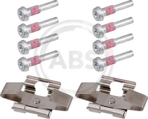 A.B.S. 1802Q - Kit accessori, Pastiglia freno www.autoricambi360.it
