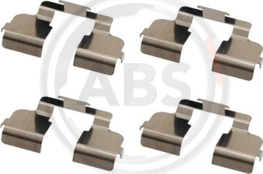 A.B.S. 1835Q - Kit accessori, Pastiglia freno www.autoricambi360.it