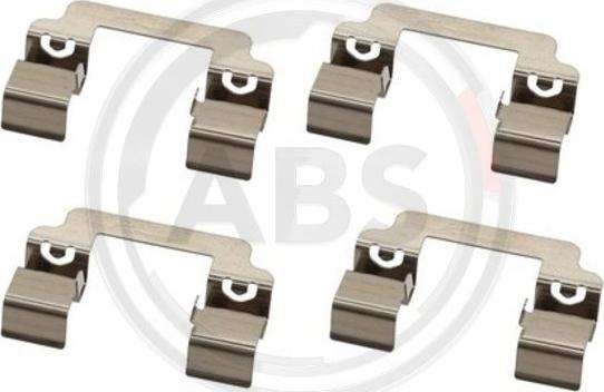 A.B.S. 1830Q - Kit accessori, Pastiglia freno www.autoricambi360.it