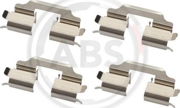 A.B.S. 1832Q - Kit accessori, Pastiglia freno www.autoricambi360.it