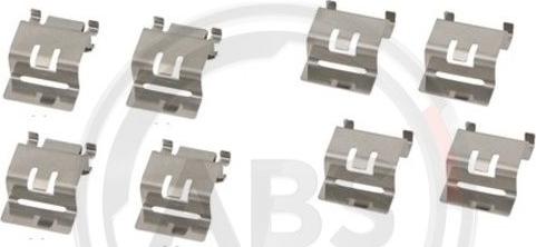 A.B.S. 1874Q - Kit accessori, Pastiglia freno www.autoricambi360.it