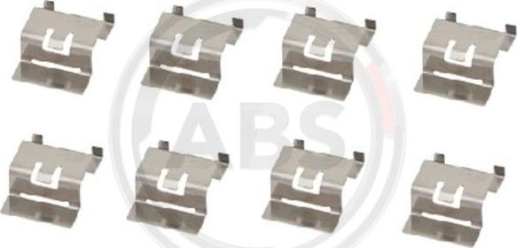 A.B.S. 1877Q - Kit accessori, Pastiglia freno www.autoricambi360.it