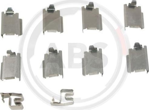 A.B.S. 1246Q - Kit accessori, Pastiglia freno www.autoricambi360.it