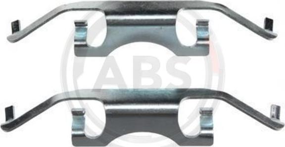 A.B.S. 1241Q - Kit accessori, Pastiglia freno www.autoricambi360.it