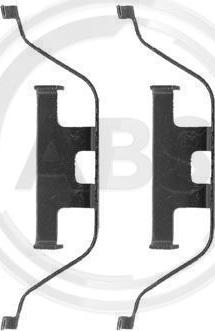 A.B.S. 1201Q - Kit accessori, Pastiglia freno www.autoricambi360.it