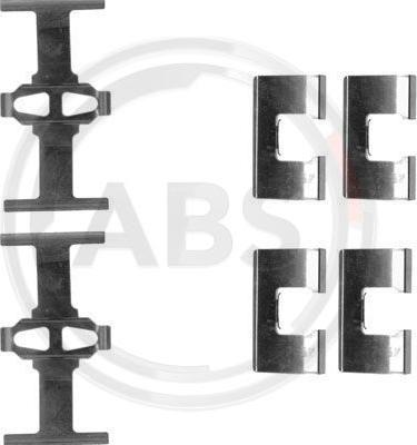 A.B.S. 1203Q - Kit accessori, Pastiglia freno www.autoricambi360.it