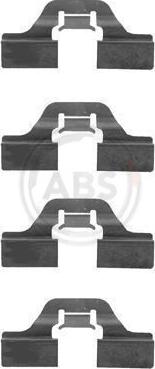 A.B.S. 1211Q - Kit accessori, Pastiglia freno www.autoricambi360.it