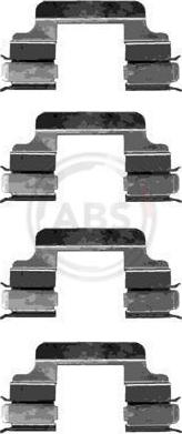 A.B.S. 1230Q - Kit accessori, Pastiglia freno www.autoricambi360.it
