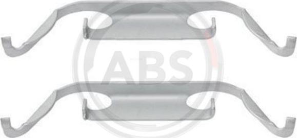 A.B.S. 1222Q - Kit accessori, Pastiglia freno www.autoricambi360.it