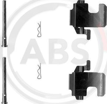 A.B.S. 1273Q - Kit accessori, Pastiglia freno www.autoricambi360.it