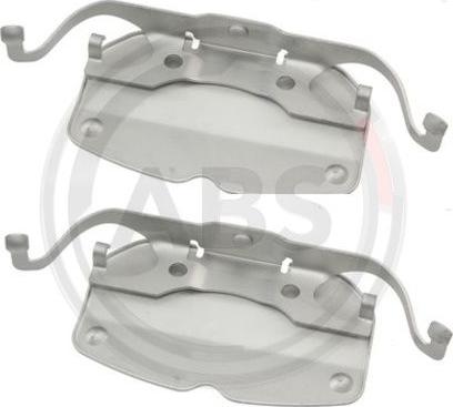 A.B.S. 1792Q - Kit accessori, Pastiglia freno www.autoricambi360.it