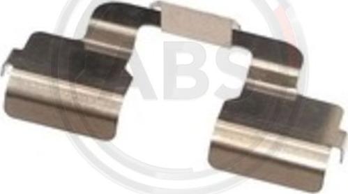 A.B.S. 1797Q - Kit accessori, Pastiglia freno www.autoricambi360.it