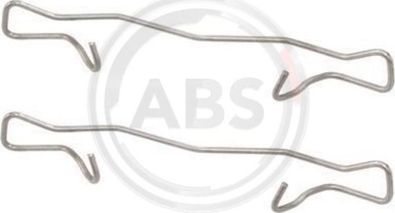A.B.S. 1755Q - Kit accessori, Pastiglia freno www.autoricambi360.it