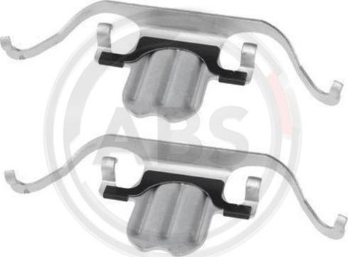 A.B.S. 1751Q - Kit accessori, Pastiglia freno www.autoricambi360.it