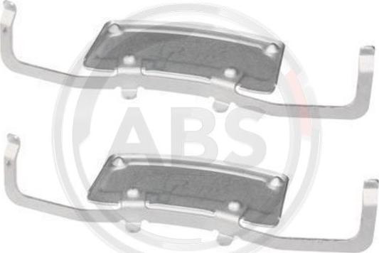 A.B.S. 1706Q - Kit accessori, Pastiglia freno www.autoricambi360.it