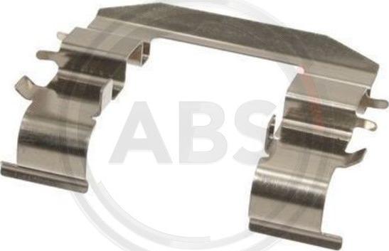 A.B.S. 1708Q - Kit accessori, Pastiglia freno www.autoricambi360.it