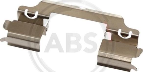 A.B.S. 1716Q - Kit accessori, Pastiglia freno www.autoricambi360.it
