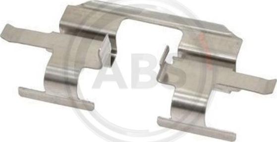 A.B.S. 1711Q - Kit accessori, Pastiglia freno www.autoricambi360.it