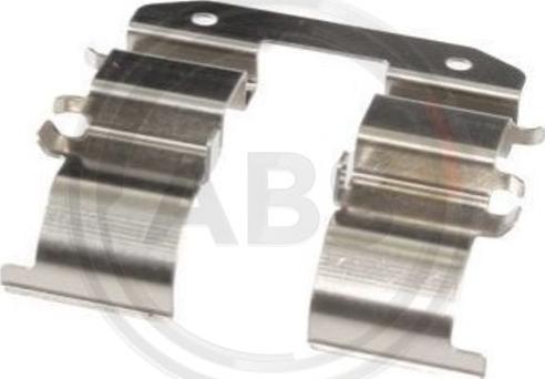 A.B.S. 1734Q - Kit accessori, Pastiglia freno www.autoricambi360.it